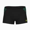 Men's arena Monogram Swim Short black/dark sage multi boxers