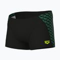 Men's arena Monogram Swim Short black/dark sage multi boxers 3