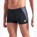 Men's arena Monogram Swim Short black/dark sage multi boxers 7