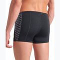 Men's arena Monogram Swim Short black/dark sage multi boxers 8