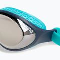 Children's swim goggles arena Air Jr Mirror silver/navy/water 5