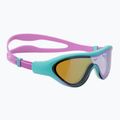 Children's swim goggles arena The One Mirror Jr blue/water/violet