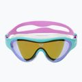 Children's swim goggles arena The One Mirror Jr blue/water/violet 2