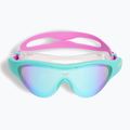Children's swim goggles arena The One Mirror Jr blue/water/violet 2