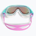 Children's swim goggles arena The One Mirror Jr blue/water/violet 3