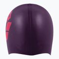 Swim cap arena Big Logo plum/bright coral 4