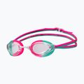 Swimming goggles arena Python clear/shocking pink/water