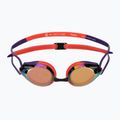 Swim goggles arena Tracks Mirror copper/plum/bright coral 2