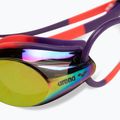 Swim goggles arena Tracks Mirror copper/plum/bright coral 5