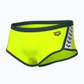 Men's arena Icons Swim Low Waist Short Solid artic lime/dark sage swim briefs 3