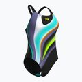 Women's one-piece swimsuit arena Water Fluids Swim Pro Back black multi/black 3