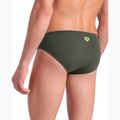 Men's arena Poseidonia Swim Briefs dark sage/artic lime 8
