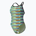Women's one-piece swimsuit arena Racing Stripe Xcriss Cross black multi/black 4