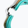 Arena Zoom X-Fit Mirror turquoise/water/black swimming goggles 6