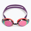 Arena Zoom X-Fit Mirror copper/bright coral/plum swimming goggles 2