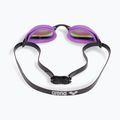 Arena swimming goggles Cobra Swipe Mirror emerald/plum/black 3