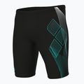 Men's swim jammers arena Sea Water Swim Jammer black/water 3