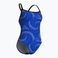 Women's one-piece swimsuit arena Fireflow Challenge Back black/team royal 3