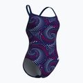 Women's one-piece swimsuit arena Fireflow Challenge Back navy/team redwhiteblue 3