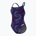Women's one-piece swimsuit arena Fireflow Challenge Back navy/team redwhiteblue 4