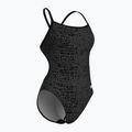 Women's one-piece swimsuit arena Snake Skin Challenge black/team black 3