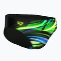Men's swim briefs arena Bloom Swim Briefs multi black/black 4