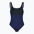 Women's one-piece swimsuit arena Isa Squared Back navy/ice 2