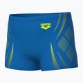 Children's swim boxers arena Poseidonia Swim Short blue river/artic lime 3