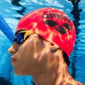 Swim cap arena Big Logo bright coral/asphalt 2