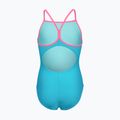 Children's one-piece swimsuit arena Light Drop Solid eyeblush/shocking pink/shocking pink 2