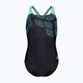 Children's one-piece swimsuit arena Kikko Swim Pro Back black/water