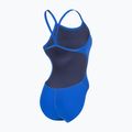 Women's one-piece swimsuit arena Team Swimsuit Challenge Solid neon blue/team orange 4