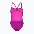 Ladies' one-piece swimsuit Arena Team Swimsuit Challenge Solid very fuchsia/team green 2