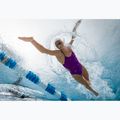 Ladies' one-piece swimsuit Arena Team Swimsuit Challenge Solid very fuchsia/team green 10