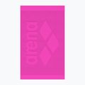 Towel arena Jacquard shocking pink