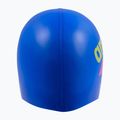 Swim cap arena Big Logo neon blue/shocking pink/yellow star 5