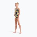 Children's one-piece swimsuit arena Spring Lightdrop Back plum multi/water 6