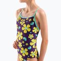 Children's one-piece swimsuit arena Spring Lightdrop Back plum multi/water 8