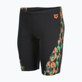 Children's swim jammers arena Print Swim black/orange multi 3