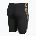 Children's swim jammers arena Print Swim black/orange multi 4