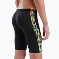 Children's swim jammers arena Print Swim black/orange multi 9