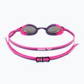 Children's swim goggles arena Python Mirror Jr silver/shocking pink/plum 4