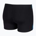 Men's swim boxers arena Graphic Swim Short black/turquoise 4