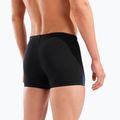 Men's swim boxers arena Graphic Swim Short black/turquoise 9
