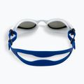 Swim goggles arena The One Plus Mirror blue mirror/white 3