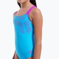 Children's one-piece swimsuit arena Kikko Swim Pro Back turquoise/very fuchsia 8