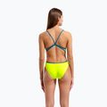 Ladies' one-piece swimsuit Arena Lace Back Solid artic lime/blue cosmo 7