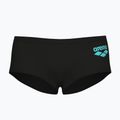 Men's swim boxers arena One Low Waist Short Big Logo black/black