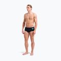 Men's swim boxers arena One Low Waist Short Big Logo black/black 6