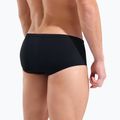 Men's swim boxers arena One Low Waist Short Big Logo black/black 9